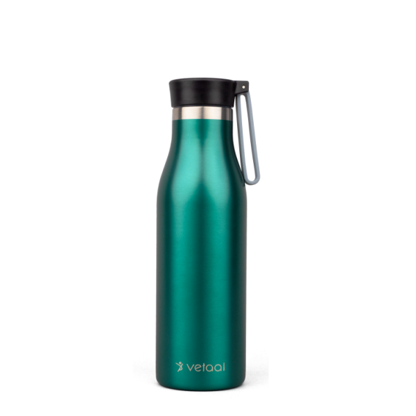 Edelstahl-Isolierflasche Njord 500 ml grün matt